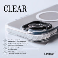 Ultra safe case - Basics by Lampert - Clear Pink